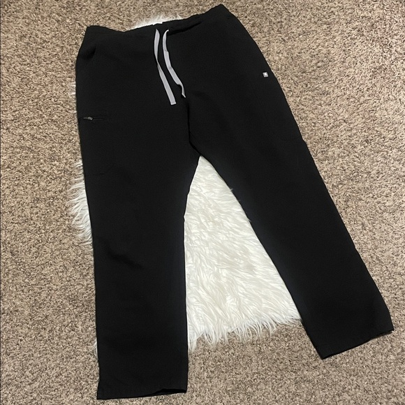 Figs Pants - Figs Black Yola Scrub Pants